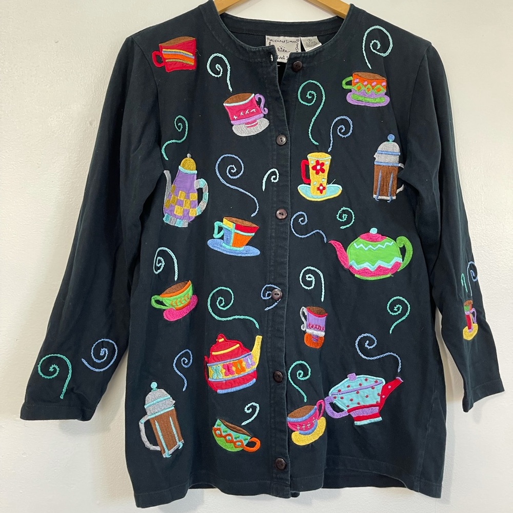 Michael simon blouse